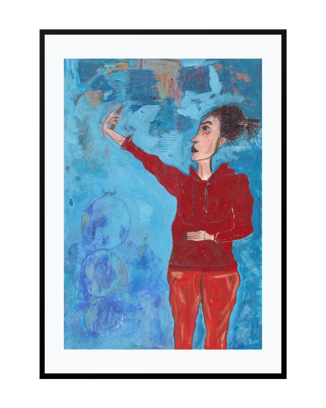 Posters, Prints, & Visual Artwork Girl Self-discovery Print - Self Love